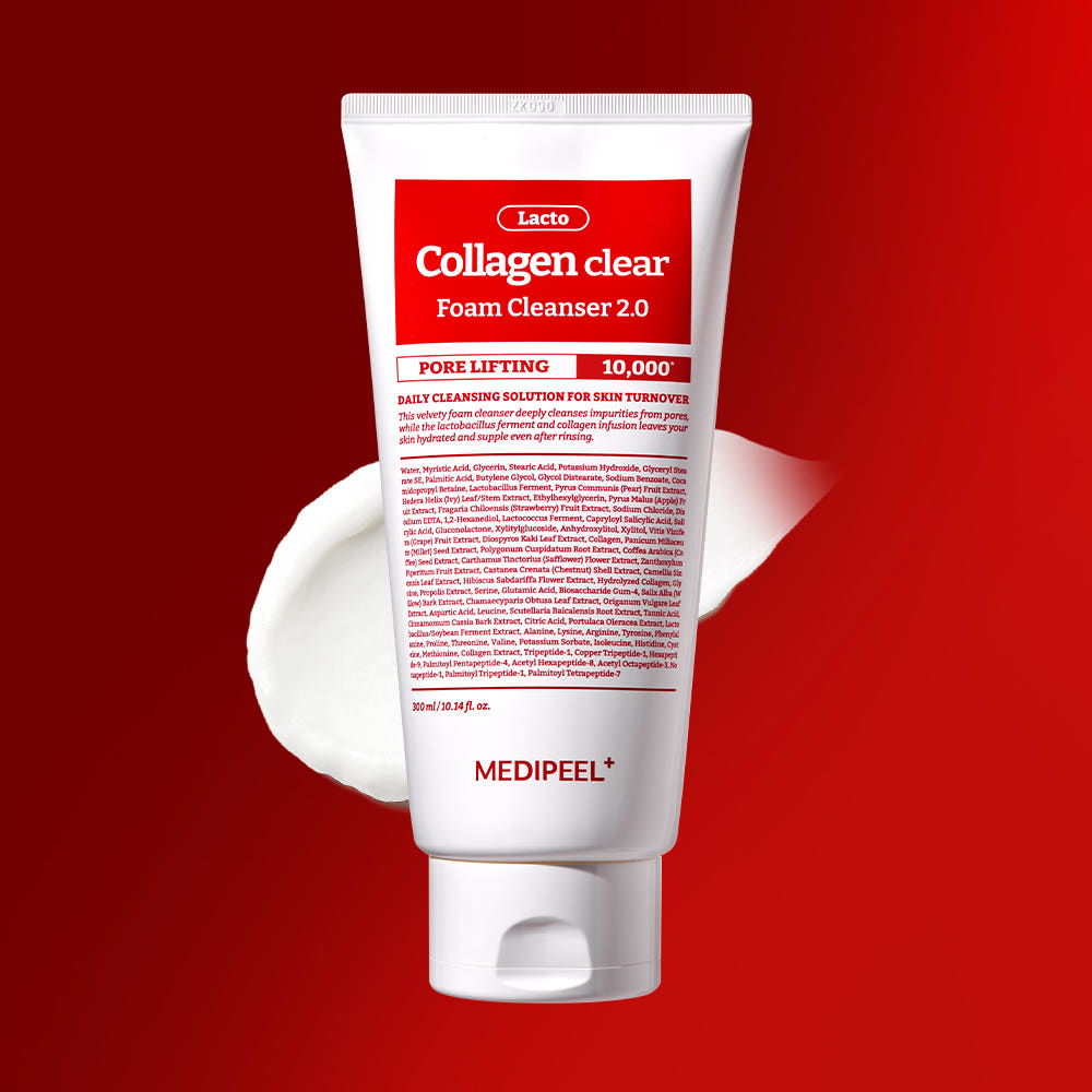 Medipeel Red Lacto Collagen Clear Foam Cleanser 2.0 300ml