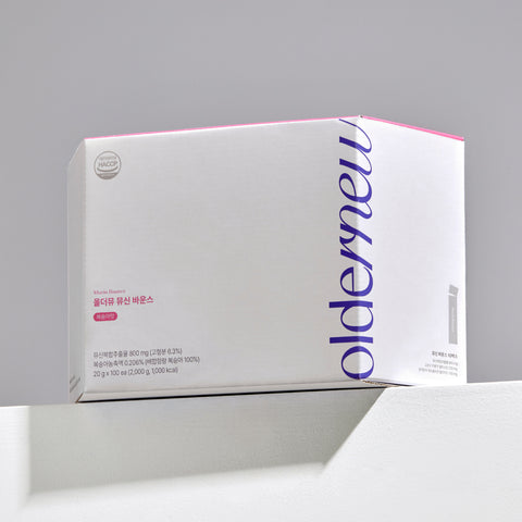 Oldernew Elastin Peach Flavor Sachets 20g x 100 (10 boxes)