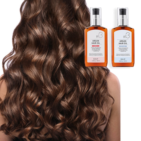 RAIP R3 Argan Hair Essence Oil 100ml 1+1 (Baby Powder & Elegance)