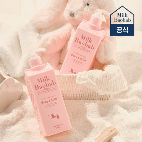 Milk Baobab Baby Wash 500ml 2-Pack (Selectable Set)