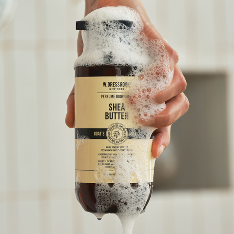 W.Dressroom Shea Butter & Goat Milk Body Wash 300g + Body Lotion 300ml (1+1 Set)