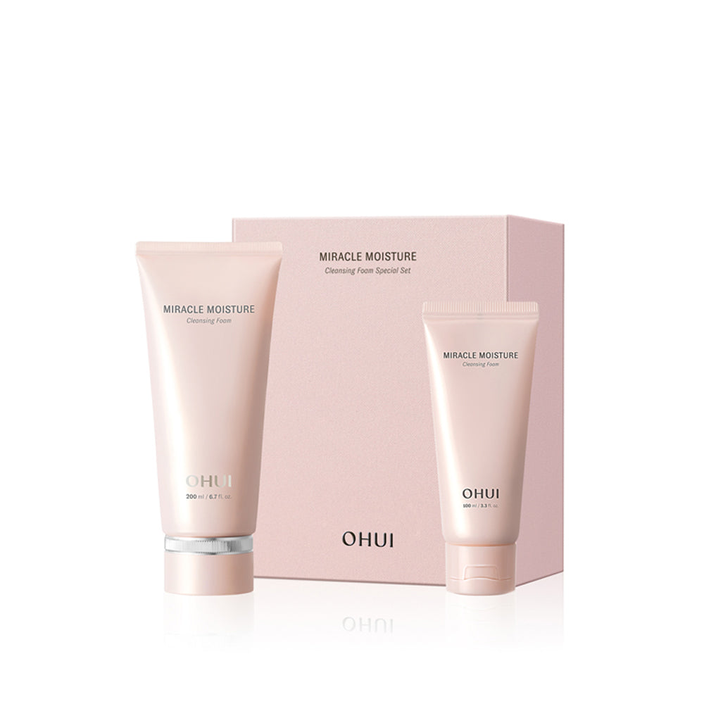OHUI Miracle Moisture Cleansing Foam Set (200ml + 100ml)