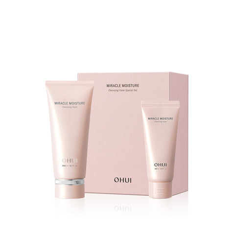 OHUI Miracle Moisture Cleansing Foam Set (200ml + 100ml)