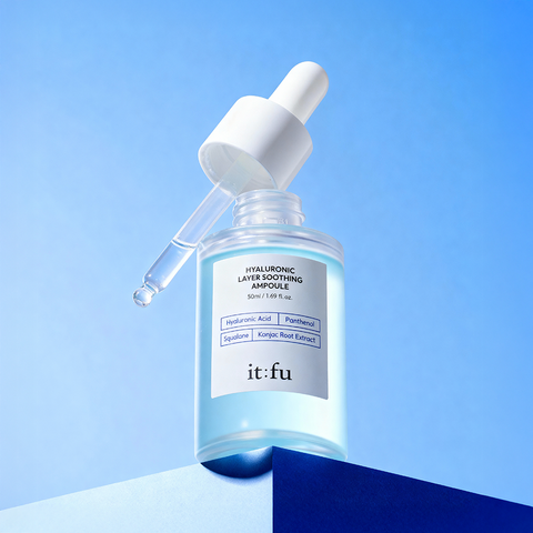 Itfu Low-Molecular Hyaluronic Acid PDRN Konjac Moisture Ampoule 50 ml