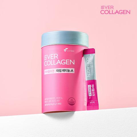 Newtree Ever Collagen Time Retinol A 7-Month Supply (GPH Low-Molecular Tri-Peptide Collagen)