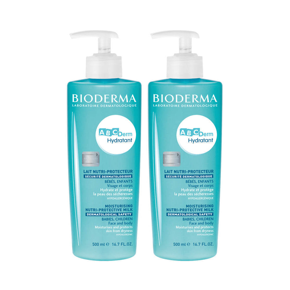 Bioderma ABCDerm Hydratant 500 ml (2 Pack)
