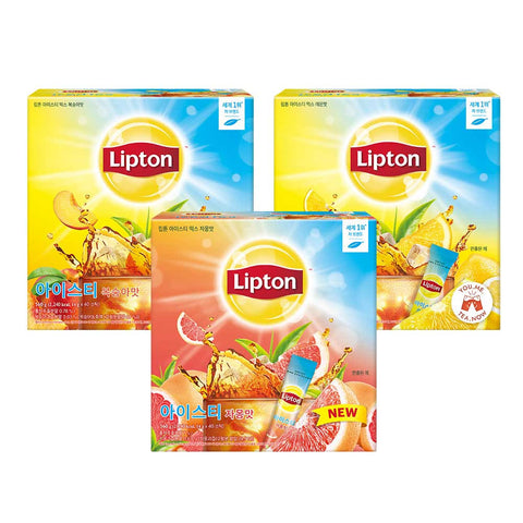 Lipton Iced Tea Stick Peach 14g x 40 sticks x 3 packs