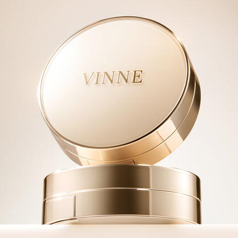 Vinne Prestige Glow Skin-Fit Cushion Set SPF50+ PA++++ (1 Compact + 1 Refill)