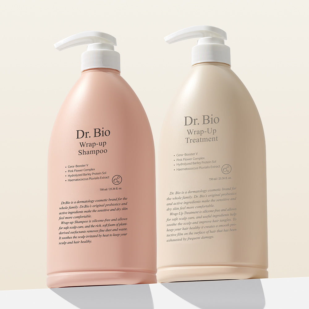 Dr.Bio Wrap-Up Shampoo 750ml + Wrap-Up Treatment 750ml