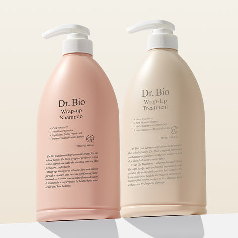Dr.Bio Wrap-Up Shampoo 750ml + Wrap-Up Treatment 750ml
