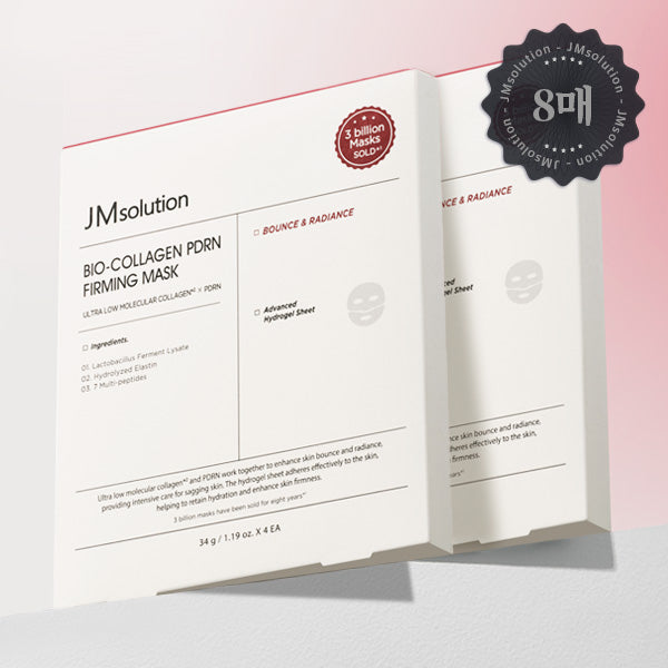JM Solution Bio Collagen PDRN Firming Mask 34g 4P (2 Pack)