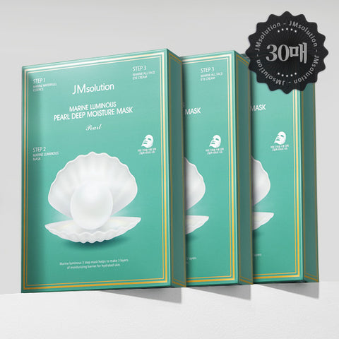 JM Solution Cheonggwang Marine Pearl Deep Moisture Mask Plus 30P