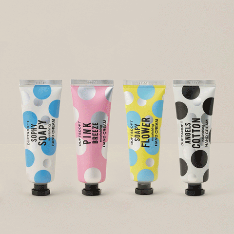 Duft&Doft Hand Cream 2 Pack + Lip Balm Gift Set