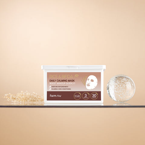 Farmstay Rice & Bifida Daily Calming Mask (30 Sheets)