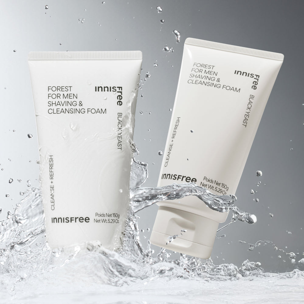 Innisfree Forest for Men Shaving & Cleansing Foam 150 ml (2 Pack)