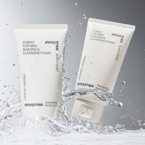 Innisfree Forest for Men Shaving & Cleansing Foam 150 ml (2 Pack)