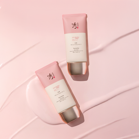Sooryehan Bichek Jadan Rosy Tone-Up Cover Sun SPF50+ PA++++ 60ml (2 Pack)