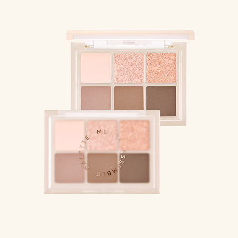 Chosungah Beauty Multi Assemble Eye Shadow Palette 4.6g (6-pan)