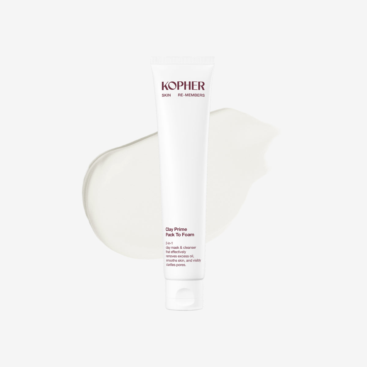 Kopher Clay Prime Pack-to-Foam Cleansing Foam 80ml