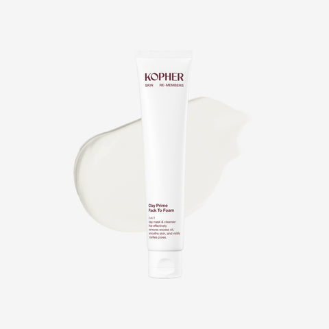 Kopher Clay Prime Pack-to-Foam Cleansing Foam 80ml