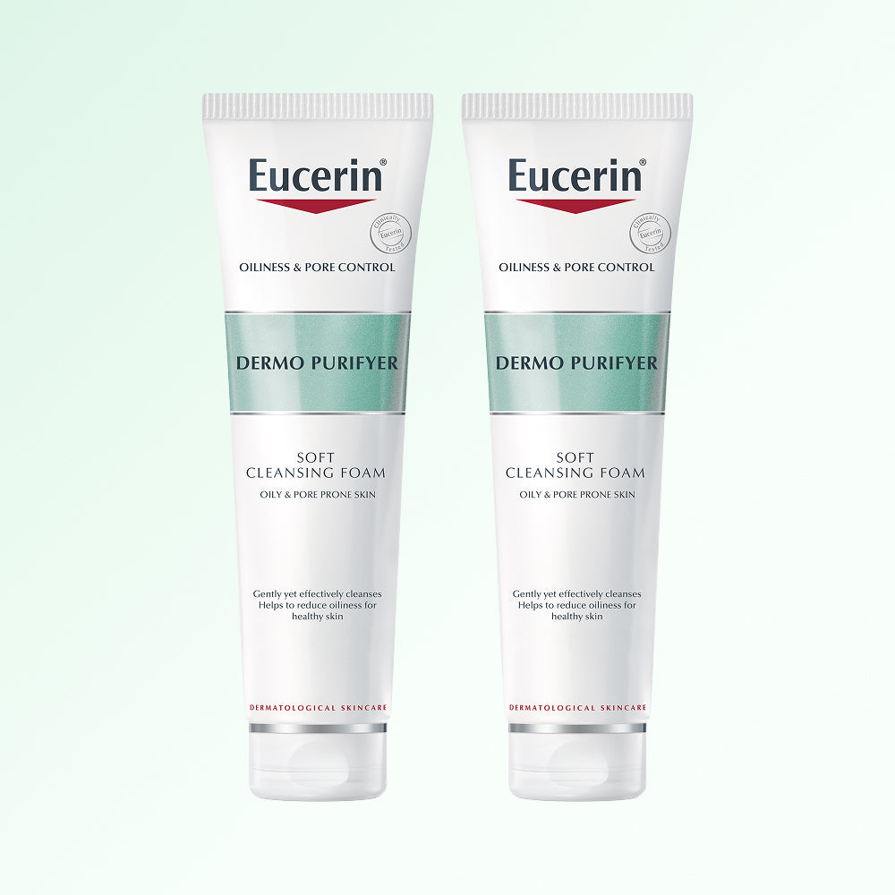 Eucerin DermoPurifyer Deep Cleansing Foam 150 ml (2 Pack)