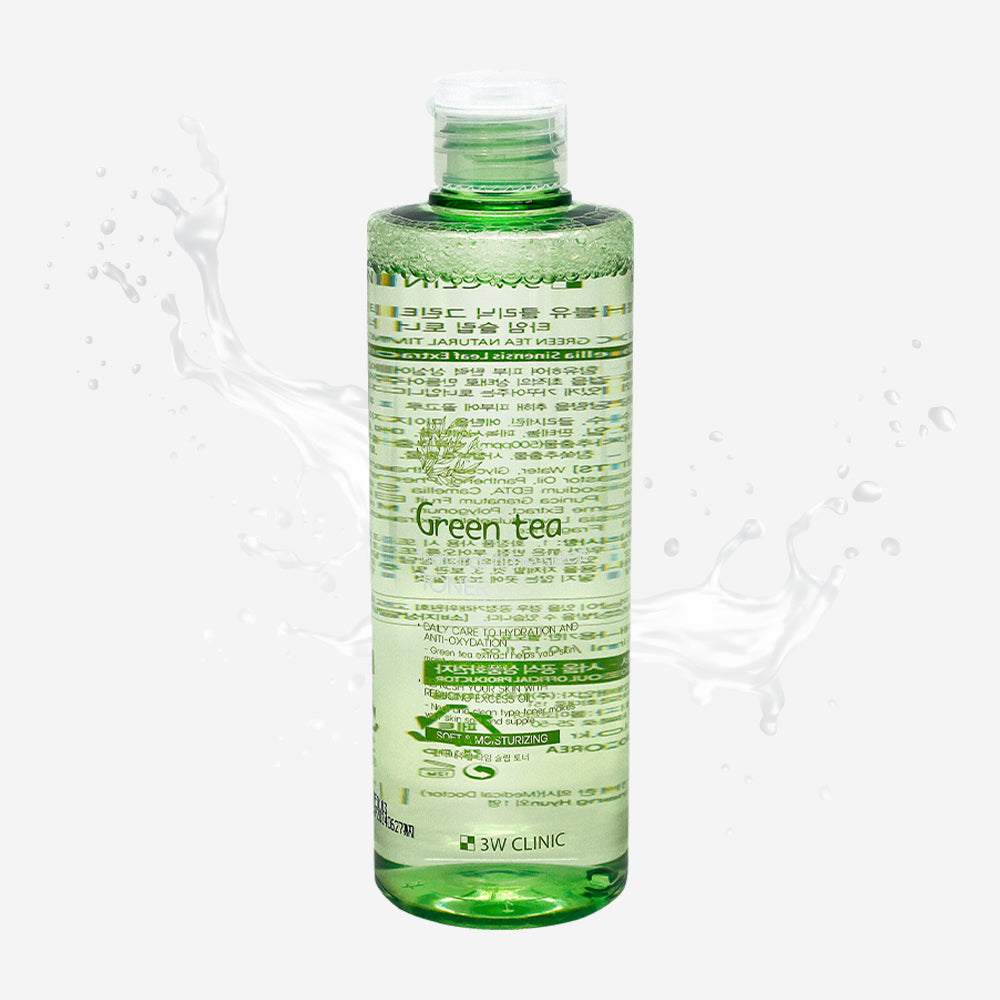 3W Clinic Green Tea Natural Time Slip Toner 300ml