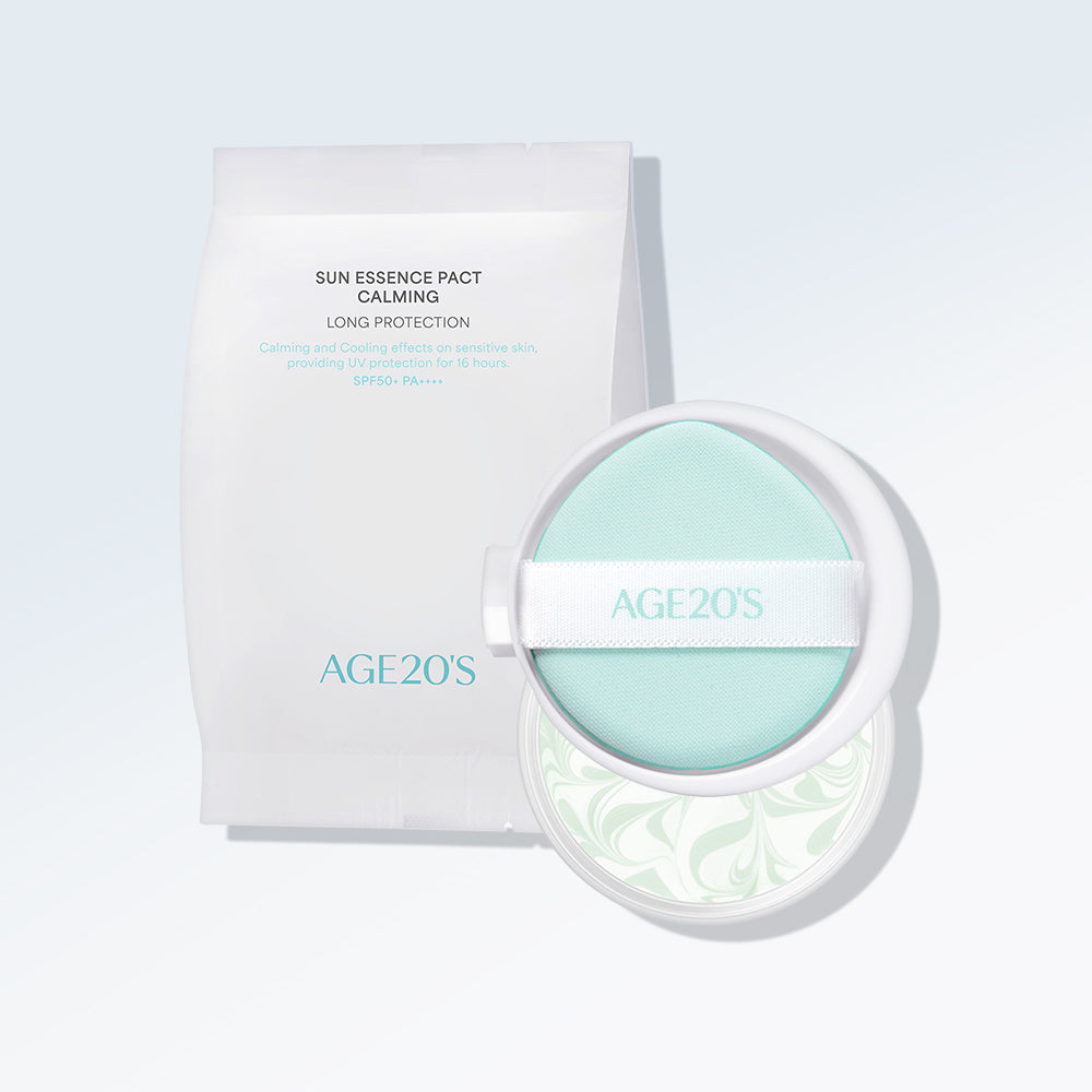 AGE20'S Calming Long Protection Mineral Sun Essence Pact 12.5g Refill
