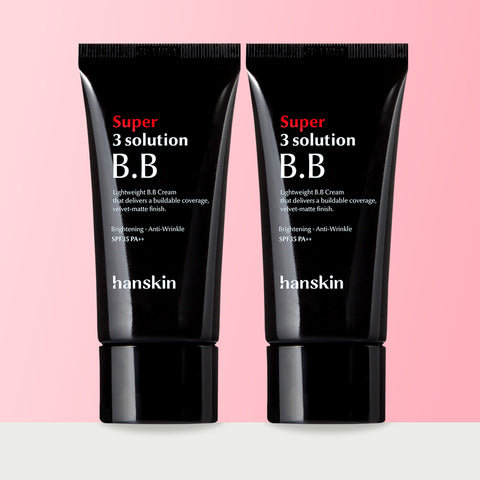Hanskin Super Three Solution BB Cream 30ml (2 pack)