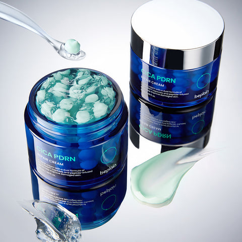 Beplain Cica PDRN Skin Booster Serum 30ml + Repair Cream 50ml