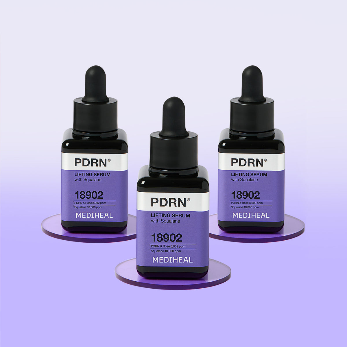 Mediheal PDRN Pore Firming Serum ? Plant-Based Rose PDRN Ampoule 40ml (3 Pack)