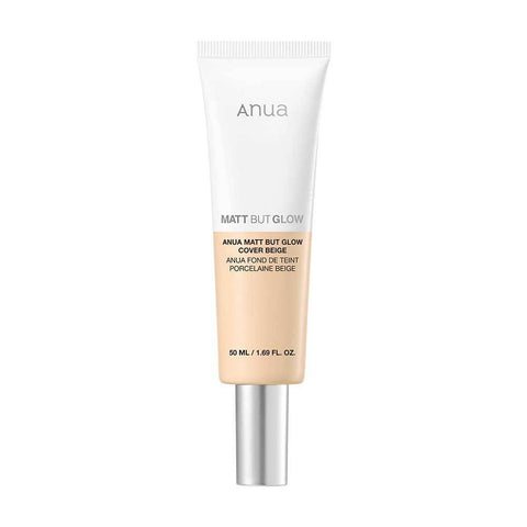 Anua Matt But Glow foundation tube on a white background
