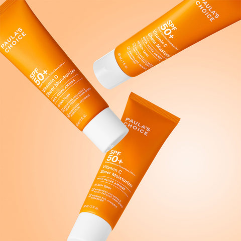 Paulas Choice Vitamin C Sheer Protection Sunscreen SPF 50+ PA+++ 60ml