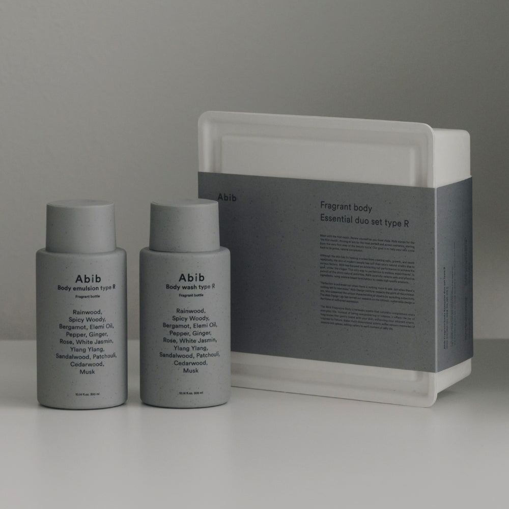 Abib Fragrant Body Wash & Emulsion Set (300ml + 300ml) - R Type