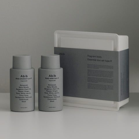 Abib Fragrant Body Wash & Emulsion Set (300ml + 300ml) - R Type