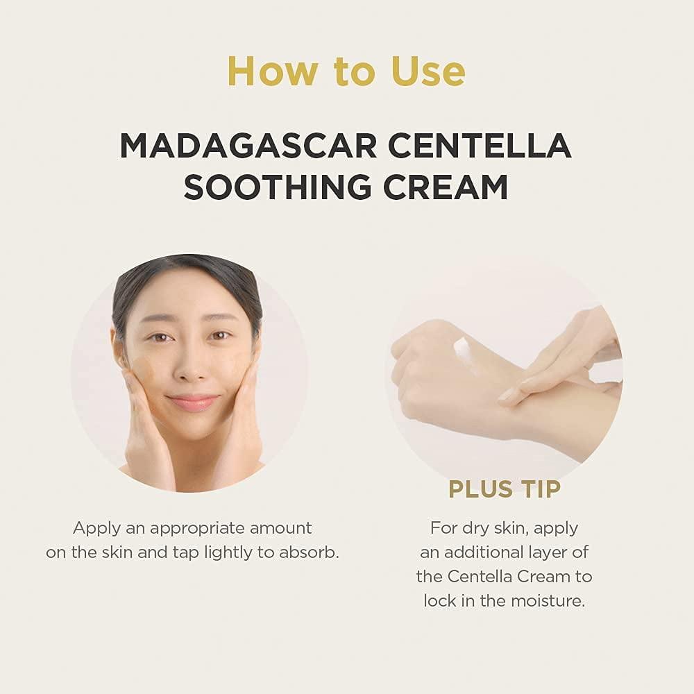 Soonsu Beauty Madagascar Centella Soothing Cream side view