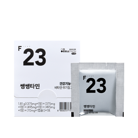 Celltrion InnerLab SaengSaengTamin 23-Ingredient Multivitamin and Mineral Multi-Pack 1 Box