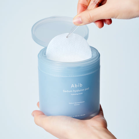 Abib Hydrating Touch Hyaluron Pad, 160 Sheets (Main + Refill)