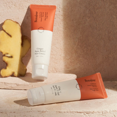 Bonajour Vegan Ginger Aqua Relief Sun Cream 40ml