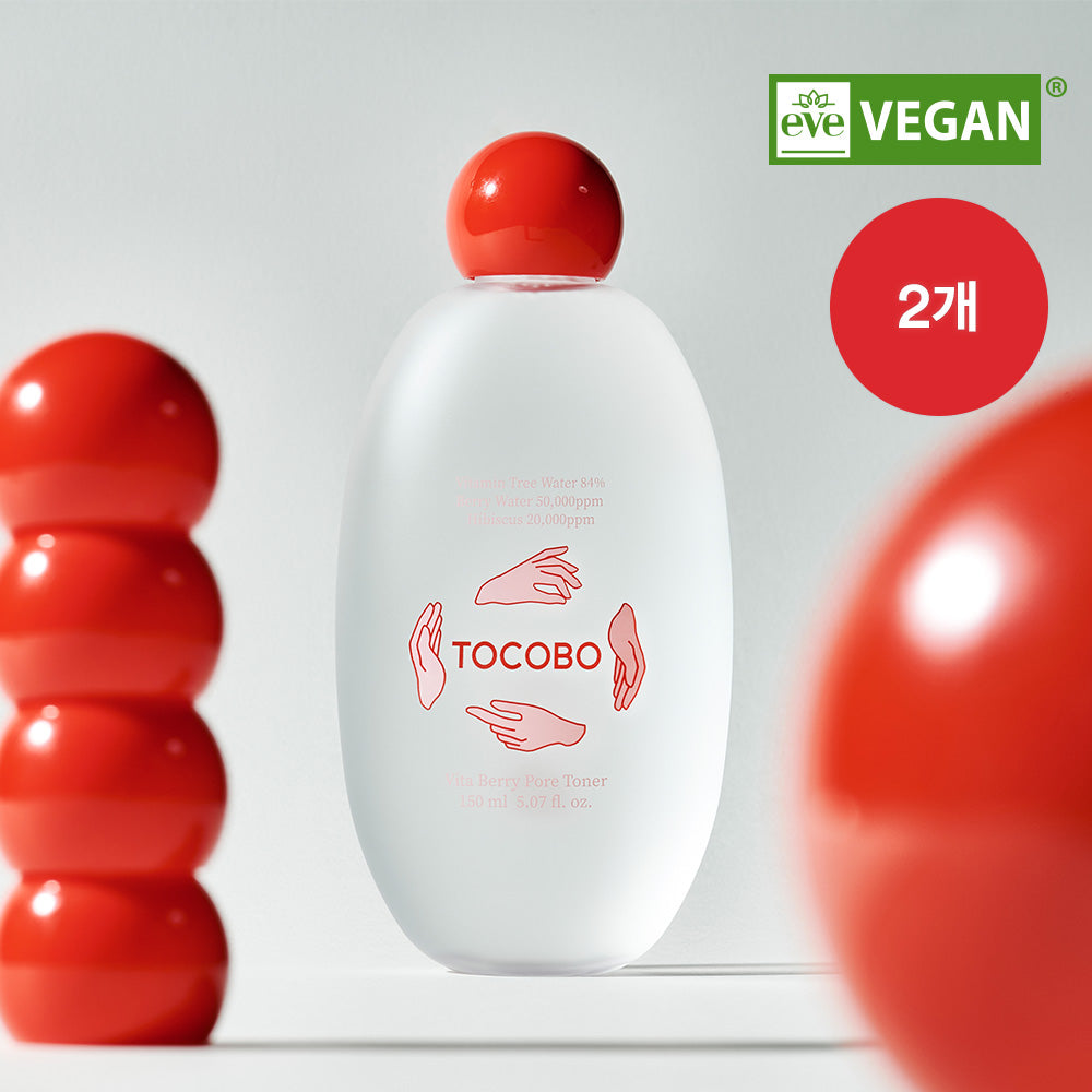 Tocobo Vita Berry Pore Toner 150mL (2 Pack)