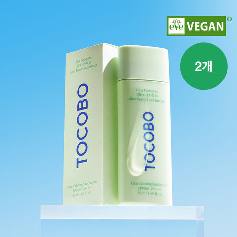 Tocobo Cica Calming Sun Serum 50 mL (2 Pack)