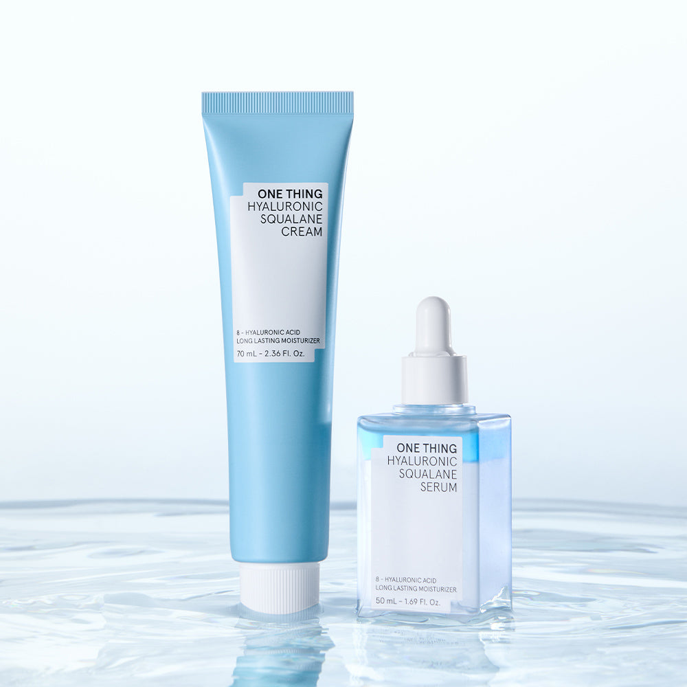 One Thing Hyaluronic Squalane 2-Piece Set (Serum 50ml + Cream 70ml)