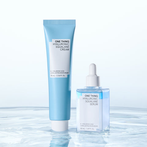 One Thing Hyaluronic Squalane 2-Piece Set (Serum 50ml + Cream 70ml)