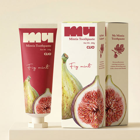 Clio My Mintis Fig Mint Toothpaste 100g 3-pack x 2 Set