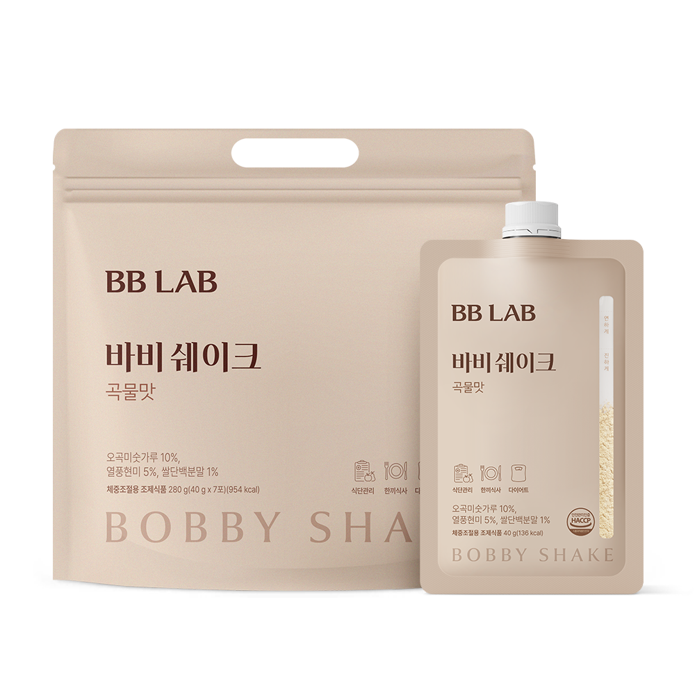 Nutrione BB Lab Babi Shake Grain-Flavored Protein 7 Sachets (7-Day Pack)