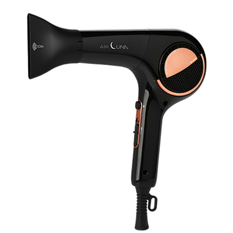 JMW Air Luna Turbo Aviation Motor Hair Dryer MC5A02B Black