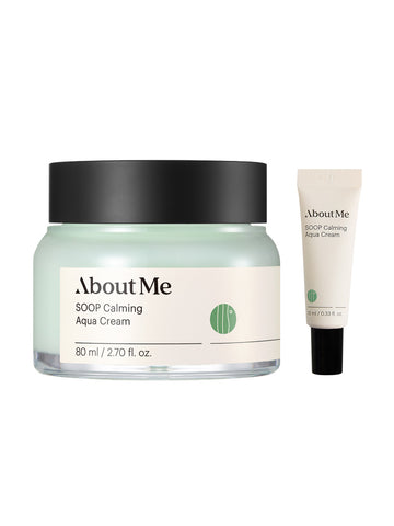 About Me Forest Soothing Moisture Cream 80ml Gift Set (80ml + 10ml Sample)