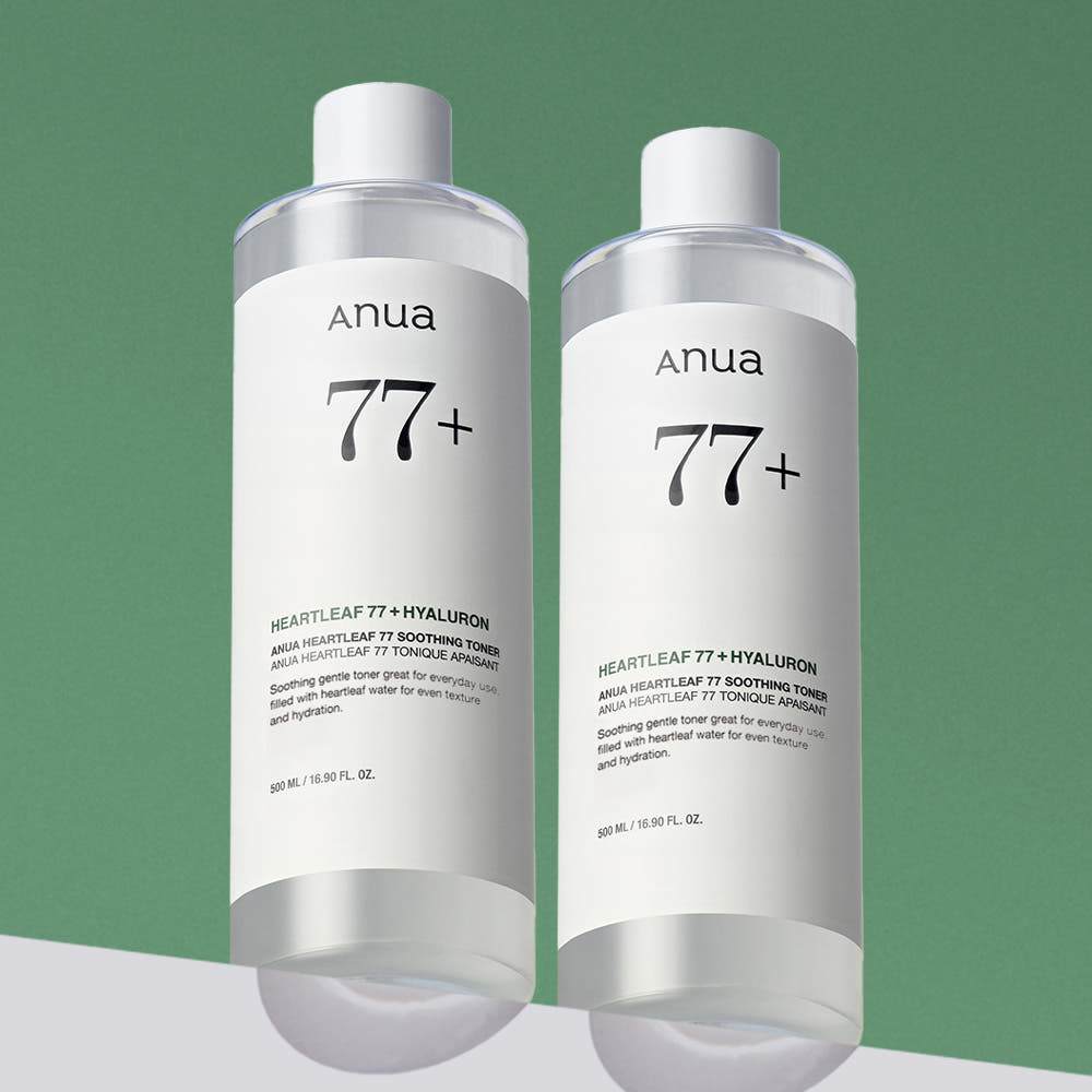 Anua Heartleaf 77 Soothing Toner 500ml Double Pack