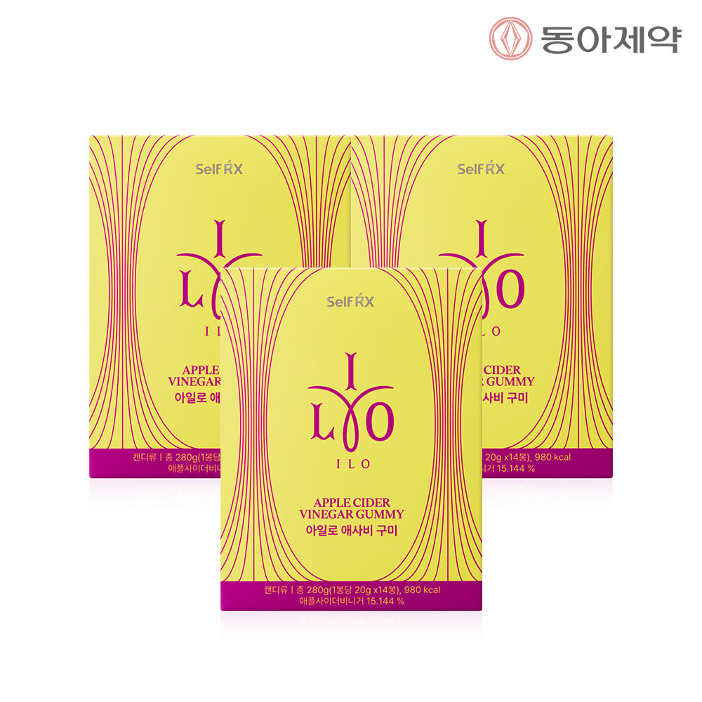 Dong-A Pharm Ailo Aesabi Gummy 14 Packs x 3 Boxes