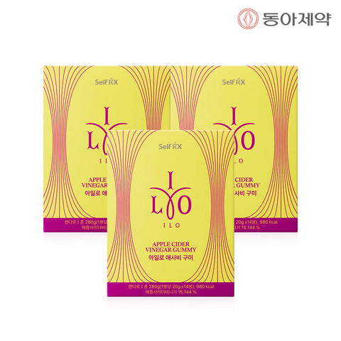 Dong-A Pharm Ailo Aesabi Gummy 14 Packs x 3 Boxes