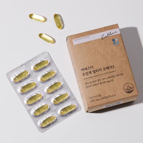 Esther Formula rTG Omega-3 (Plant-based) 30 Capsules x 3